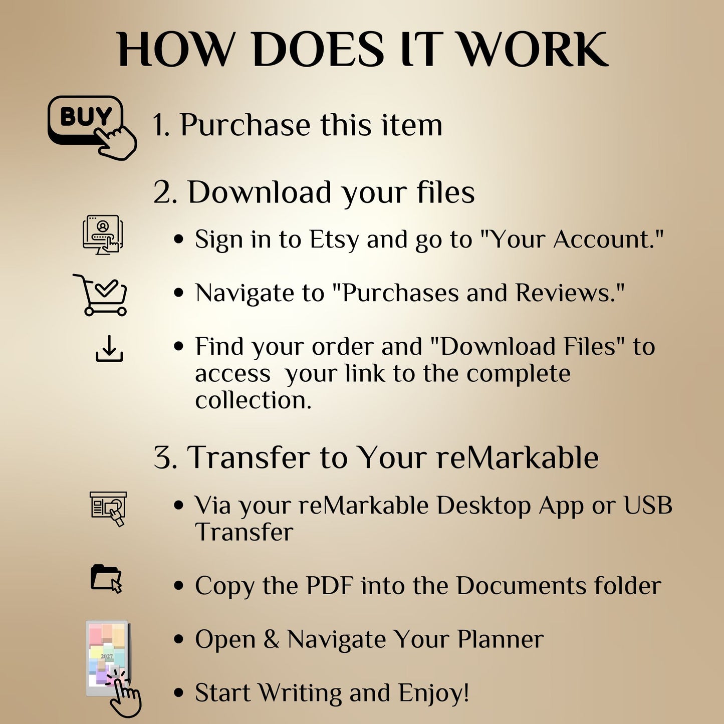 reMarkable Paper Pro & 2 — Full Shop Access, 130+ templates & tools