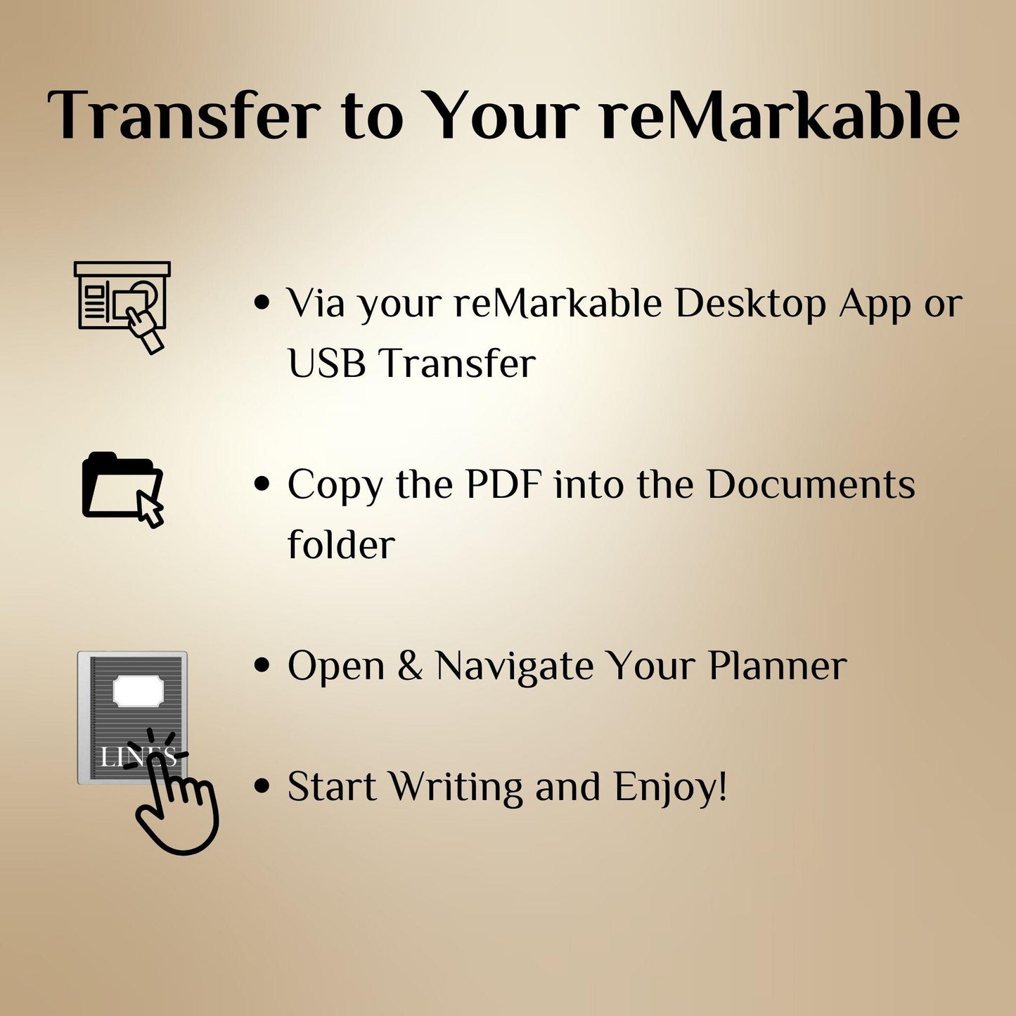 reMarkable Paper Pure — Notebook Bundle, Lined, Grid, Dotted & Blank