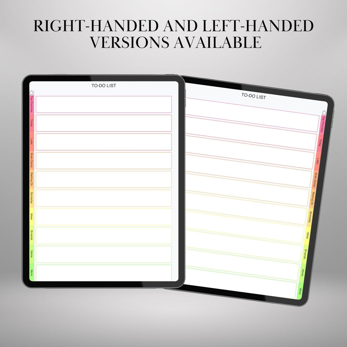 GoodNotes & Notability — To-Do Notebook Creator, custom hyperlinked task tracker