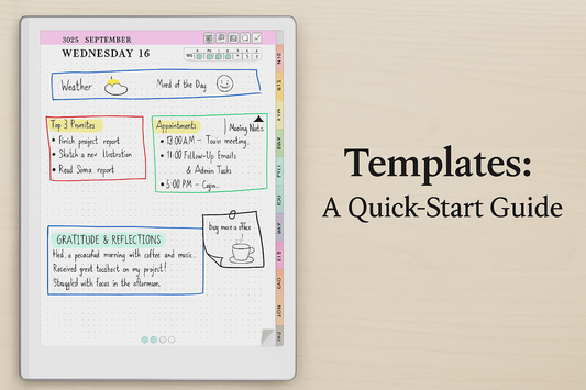 How to Download and Use reMarkable Templates: A Quick-Start Guide