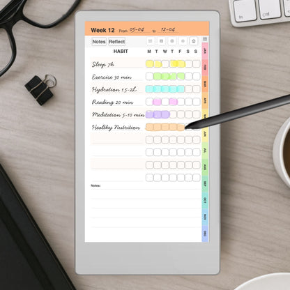 All reMarkable Devices — Habit Tracker Creator, Custom Hyperlinked Habit Tracker