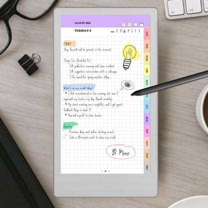 reMarkable Paper Pro Move — Daily Dotted Journal 2026