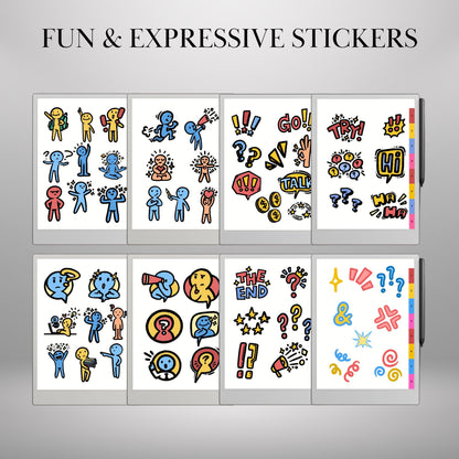 reMarkable Paper Pro — Stickers Mega Bundle, 9 packs 2600+
