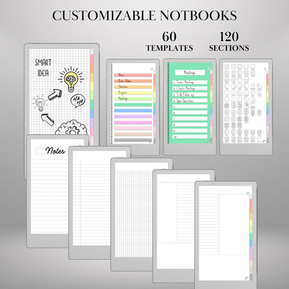 reMarkable Paper Pro Move — Mega Bundle, planners, covers & stickers