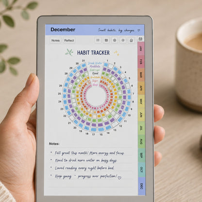 All reMarkable Devices — Habit Tracker Creator, Custom Hyperlinked Habit Tracker