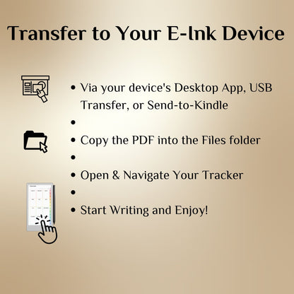 All reMarkable Devices — Habit Tracker Creator, Custom Hyperlinked Habit Tracker