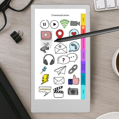 reMarkable Paper Pro Move — Stickers Mega Bundle, 9 packs 2600+