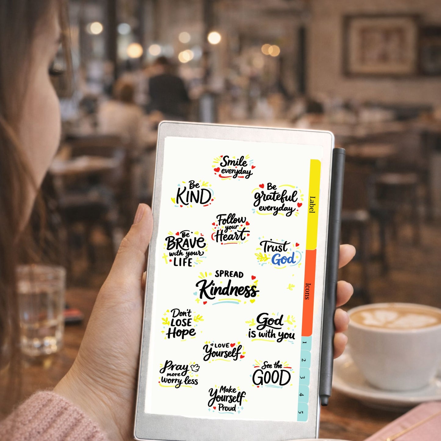 reMarkable Paper Pro Move — Stickers Mega Bundle, 9 packs 2600+