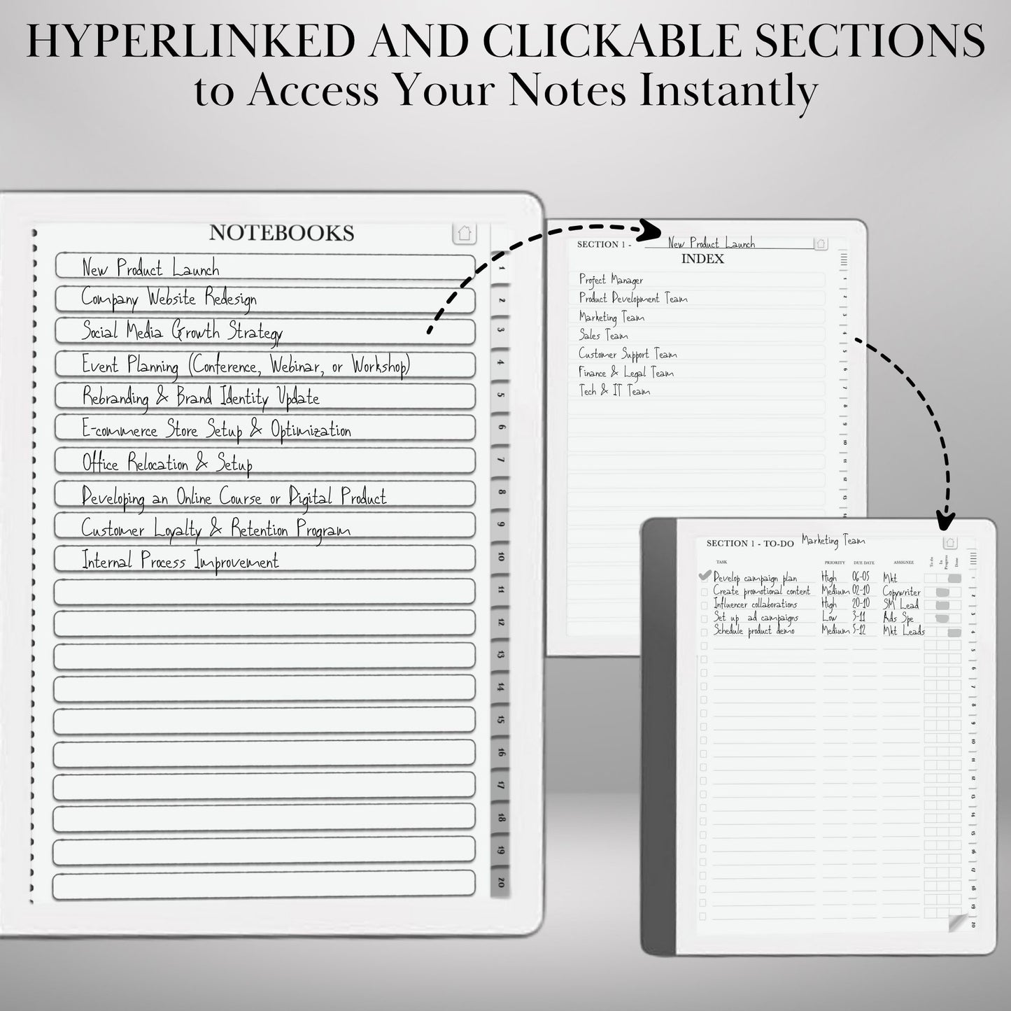 Kindle Scribe — To-Do Notebook, task tracker