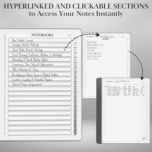 Kindle Scribe — To-Do Notebook, task tracker