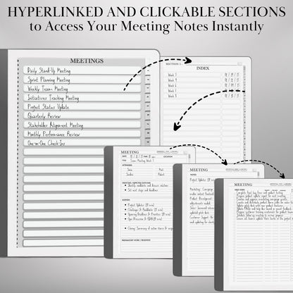 Kindle Scribe — Meeting Notes, business planner