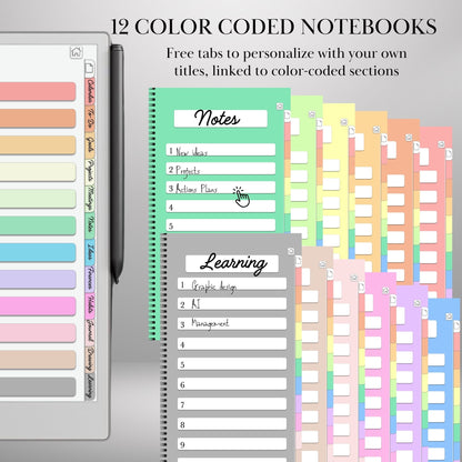 Move Customizable Notebook