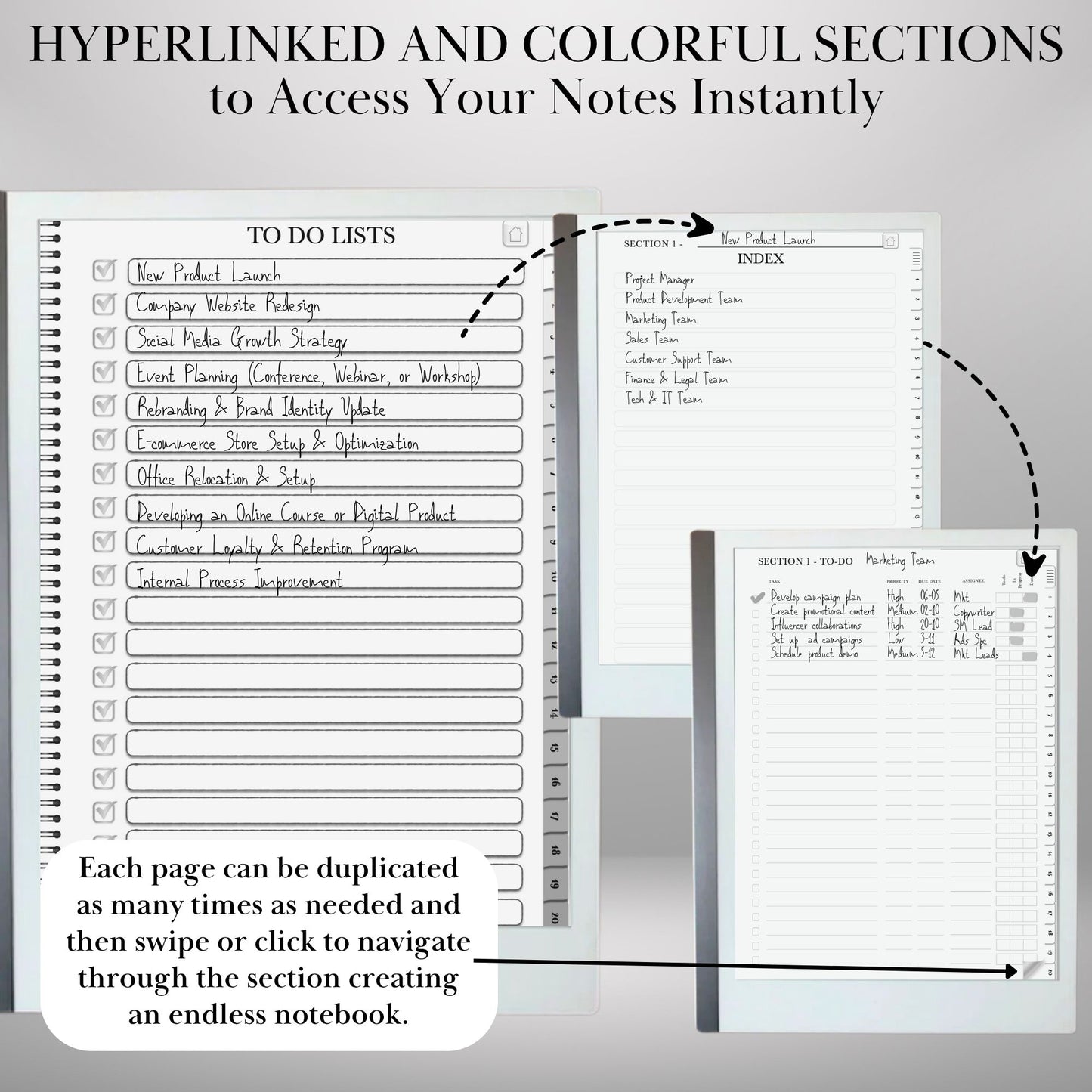 reMarkable 2 — To-Do Notebook, productivity planner