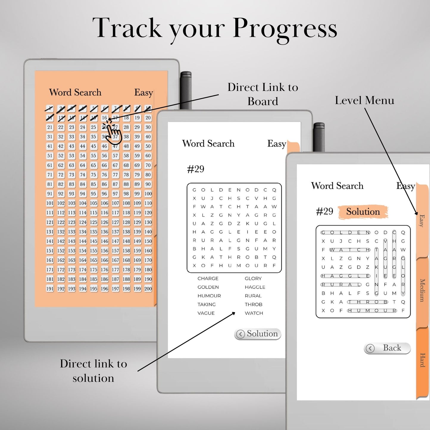 Move Word Search