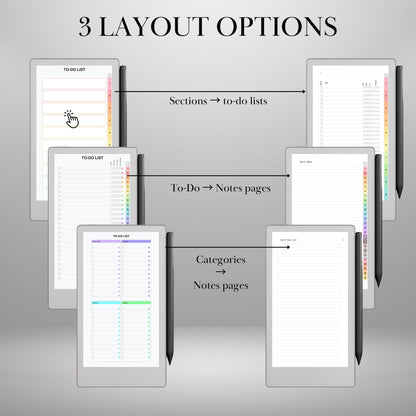 reMarkable Paper Pro Move — To-Do Creator, custom planner