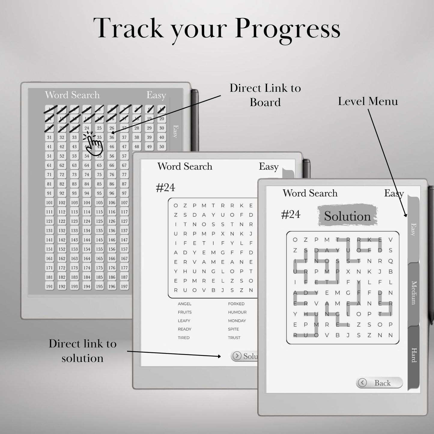reMarkable 2 — Puzzle Bundle, 2400 brain games