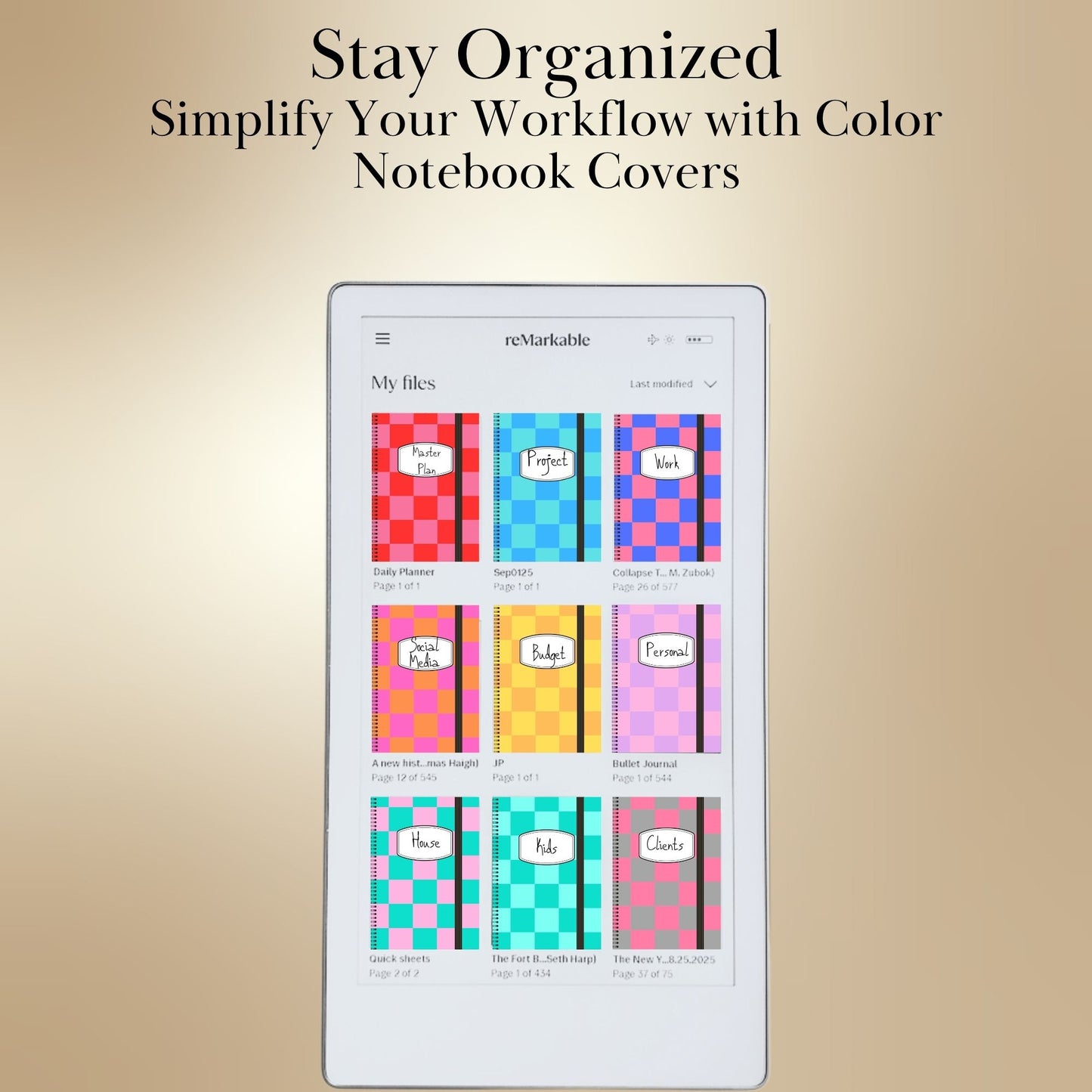 Move Checkered Covers