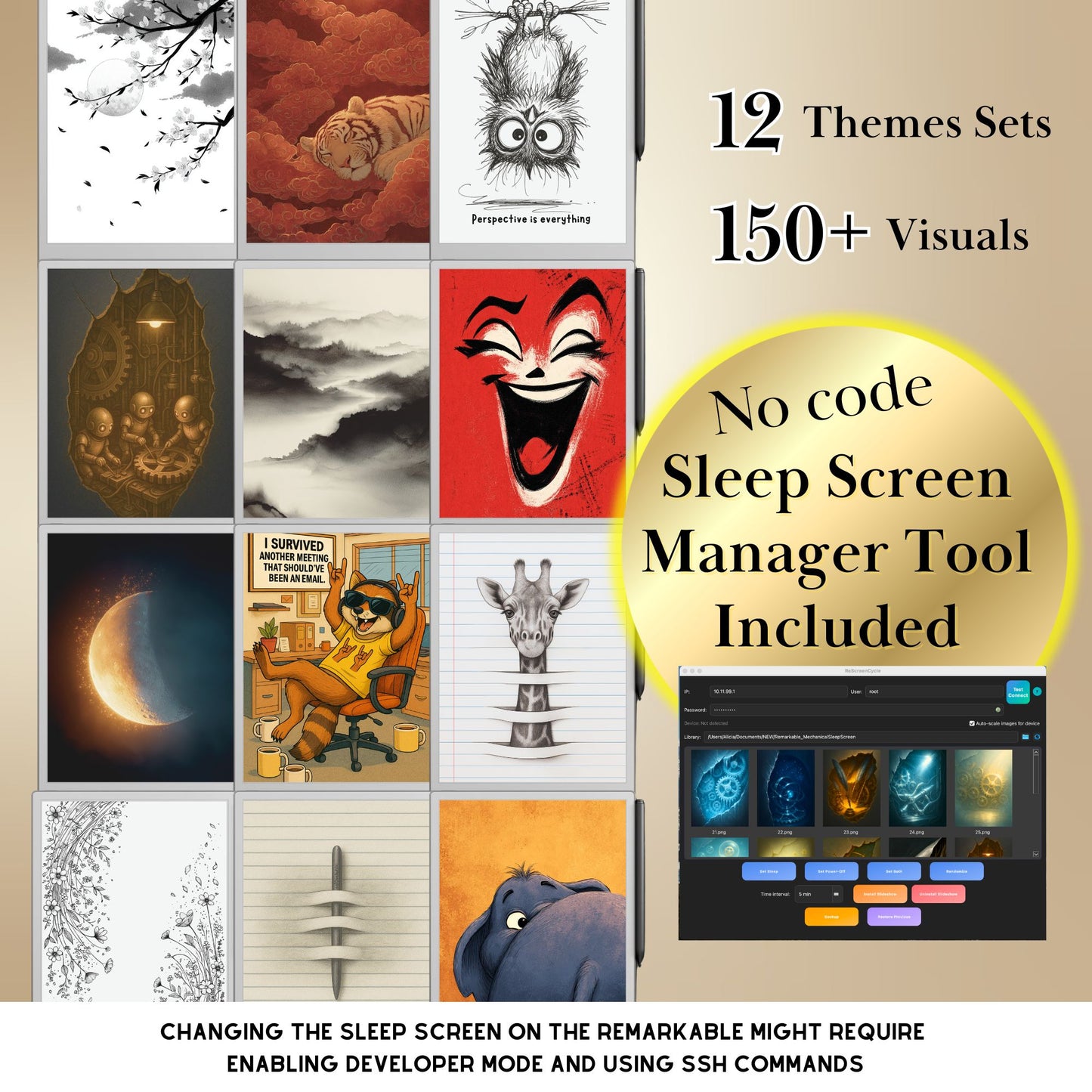 reMarkable Paper Pro & 2 — Full Shop Access, 130+ templates & tools
