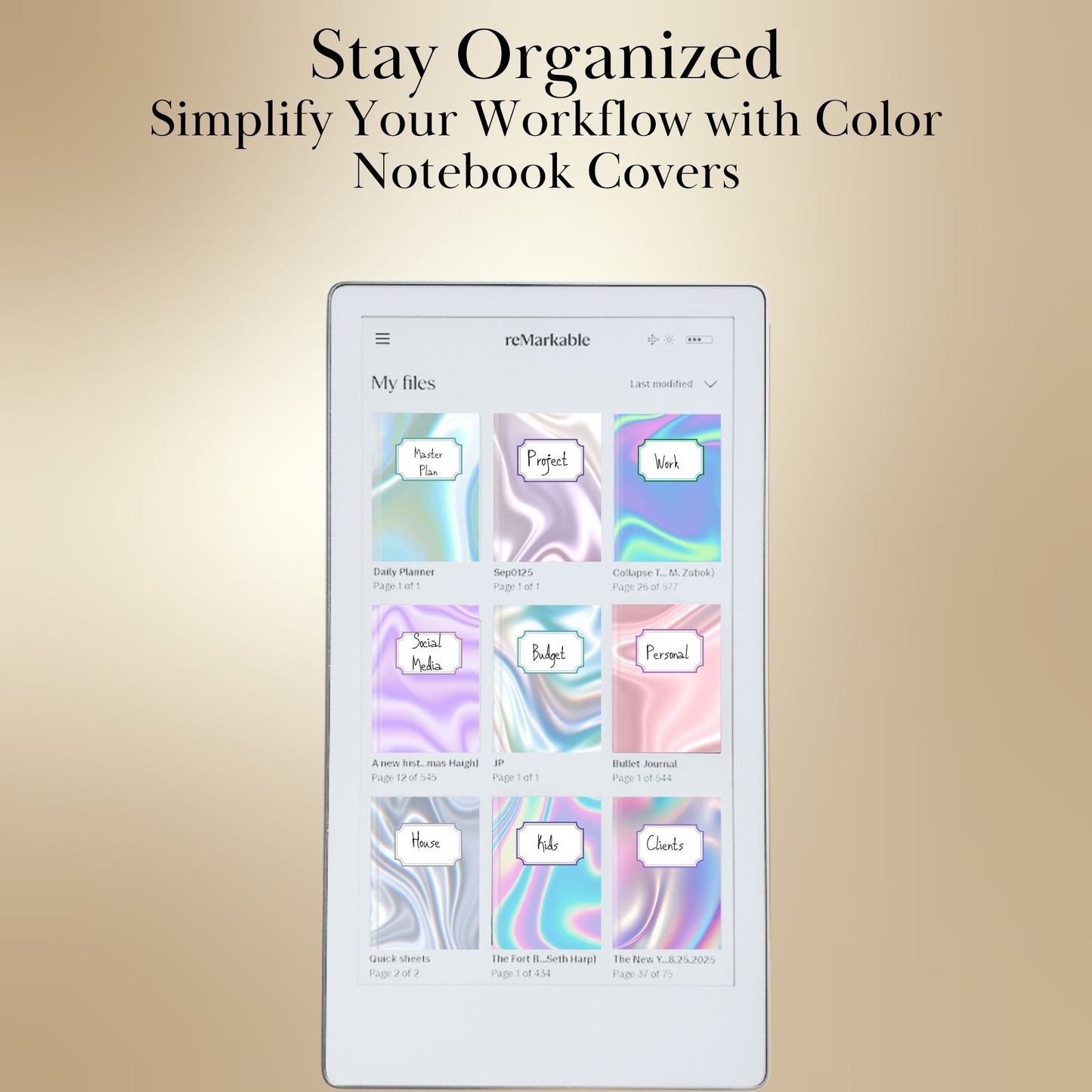 Move Holographic Covers