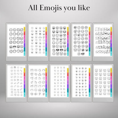 reMarkable Paper Pro Move — Emoji Sticker Pack, copy-paste