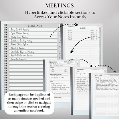 reMarkable 2 — Productivity Bundle, notebook, to-do & meeting notes