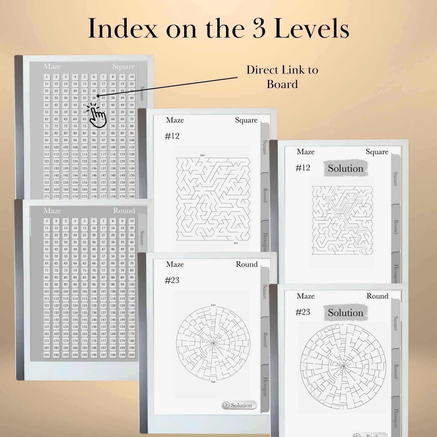 reMarkable 2 Mazes
