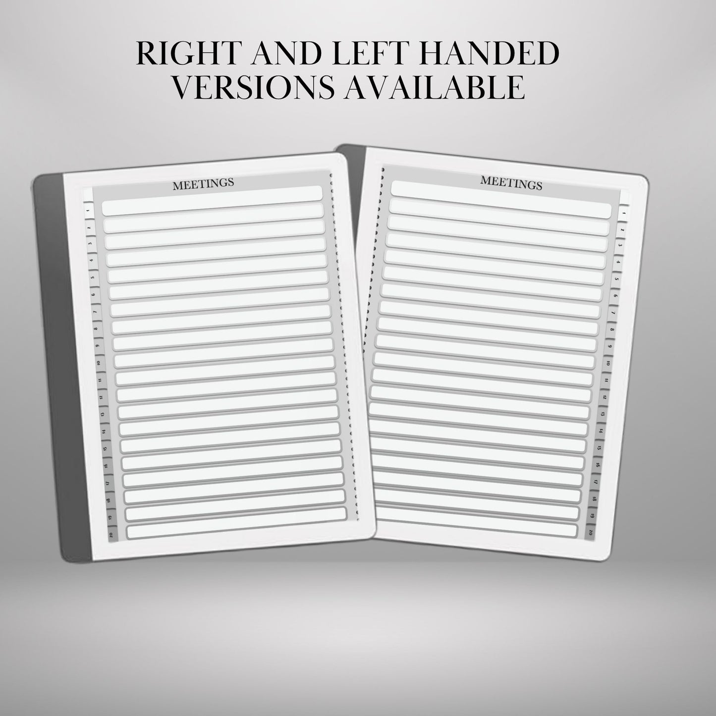 Kindle Scribe — Meeting Notes, business planner