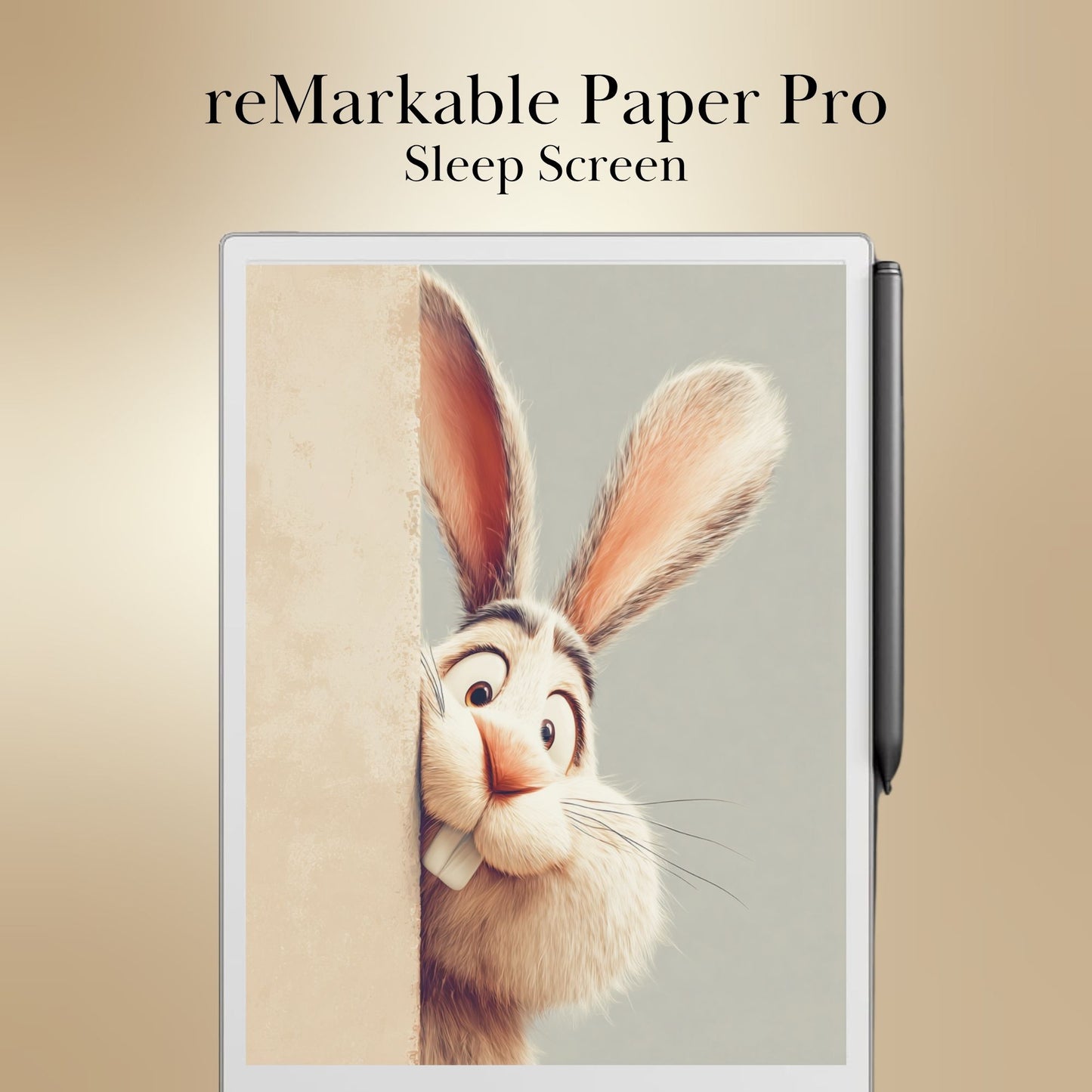 reMarkable Paper Pro & 2 — Cartoon Animals Sleep Screens