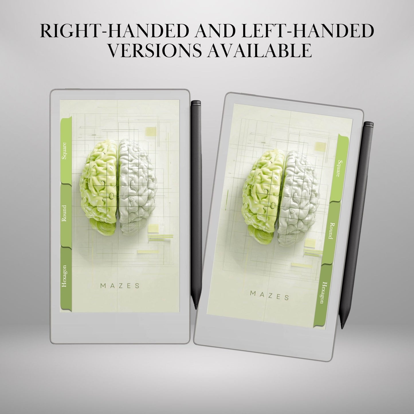 reMarkable Paper Pro Move — Maze Puzzle Book, 600 brain games