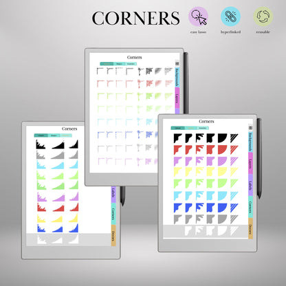 reMarkable Paper Pro — Custom Cover Toolkit, 540+ elements