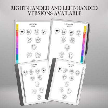 reMarkable Paper Pro & 2 — Emoji Sticker Pack, copy-paste
