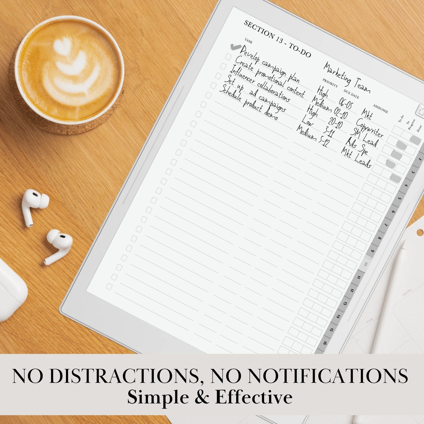 Supernote — To-Do Notebook, task tracker
