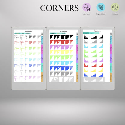 reMarkable Paper Pro Move — Custom Cover Toolkit, 540+ elements