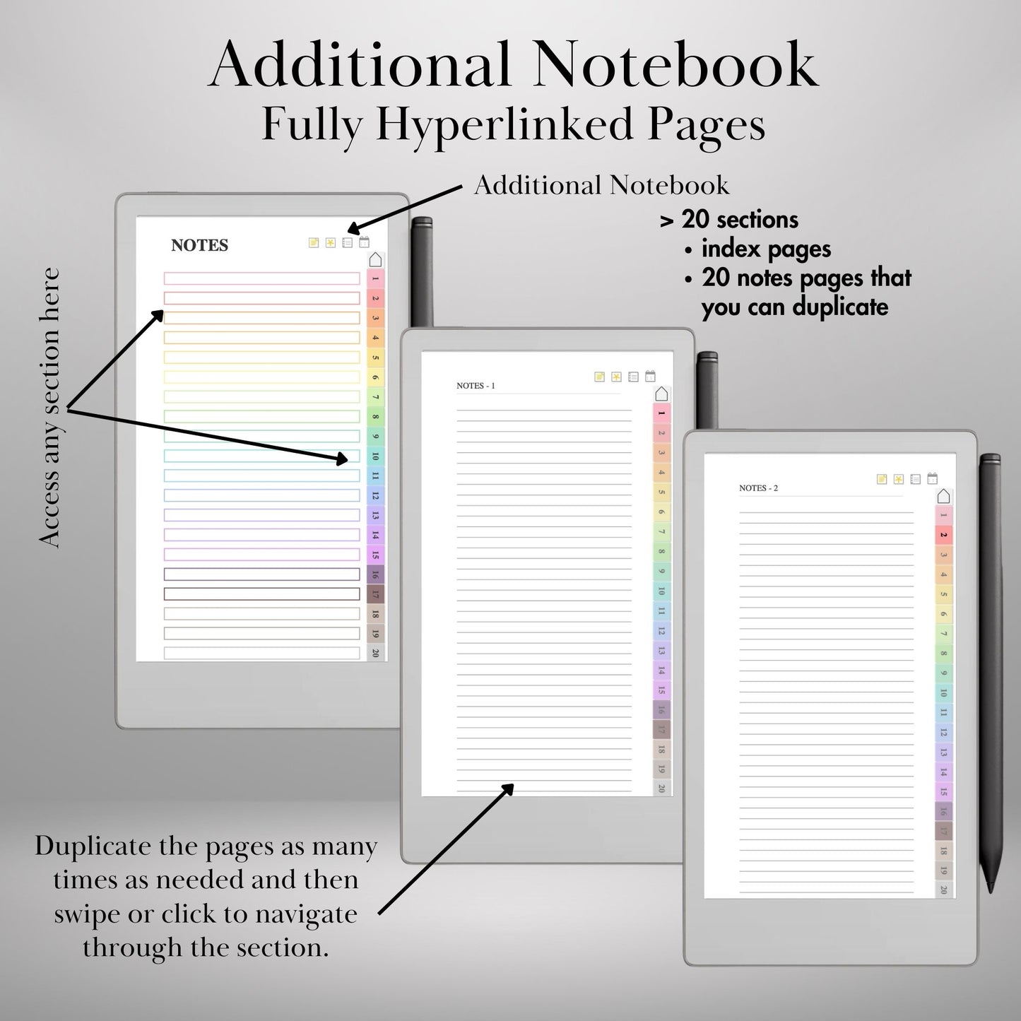 reMarkable Paper Pro Move — Daily Dotted Journal 2026