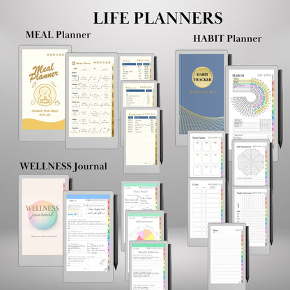 reMarkable Paper Pro Move — Mega Bundle, planners, covers & stickers