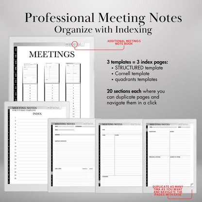 Supernote A5X A6X — Planner 2026