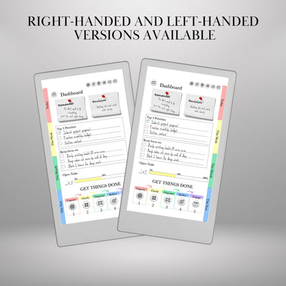 reMarkable Paper Pro Move — GTD Task Tracker, brain dump & projects