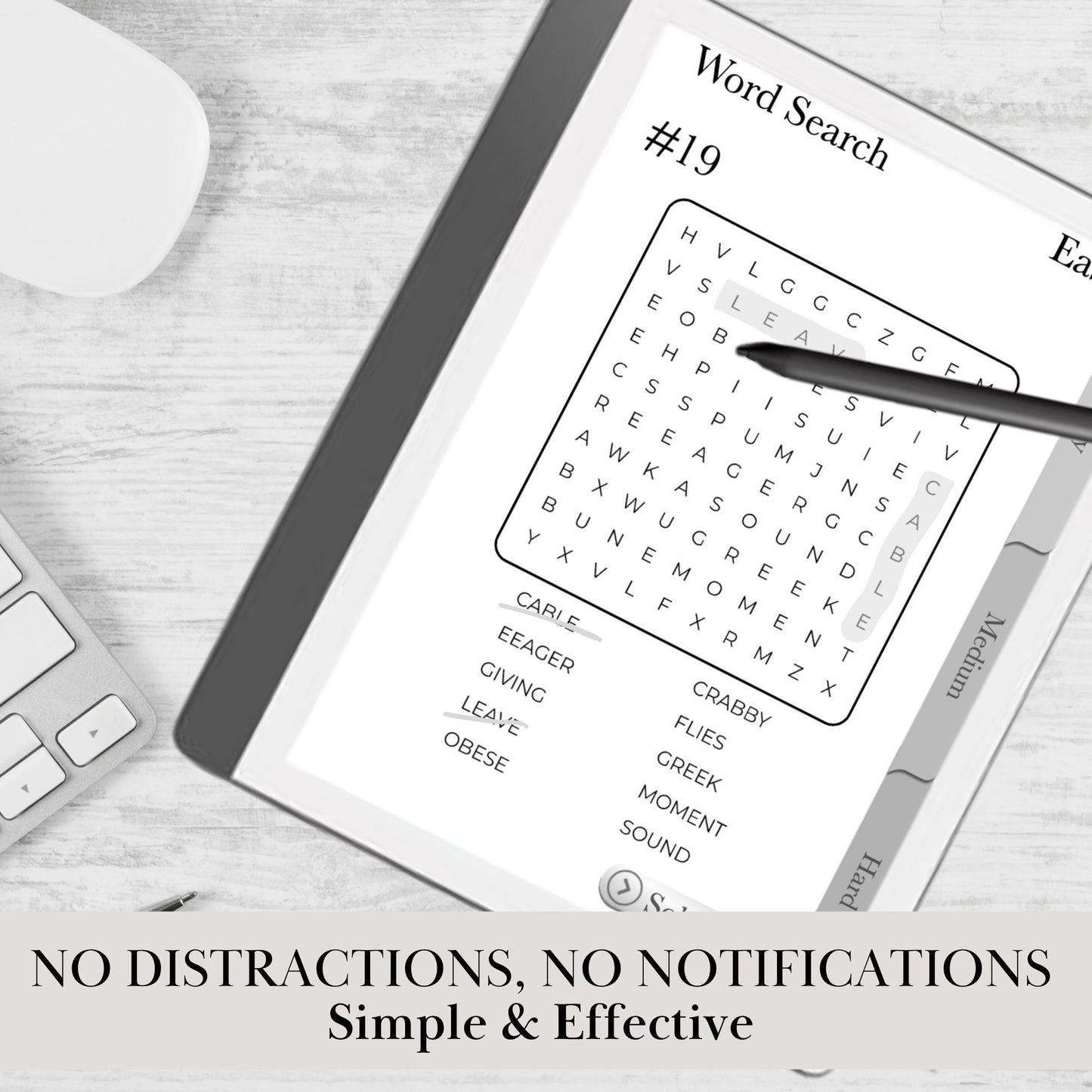 Kindle Scribe — Puzzle Bundle, 2400 brain games