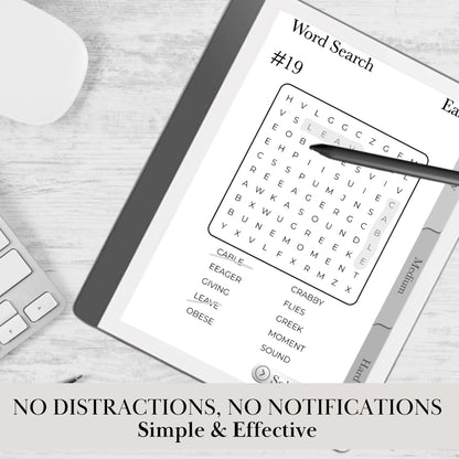 Kindle Scribe — Puzzle Bundle, 2400 brain games