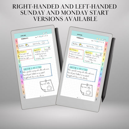 reMarkable Paper Pro Move — Daily Dotted Journal 2026