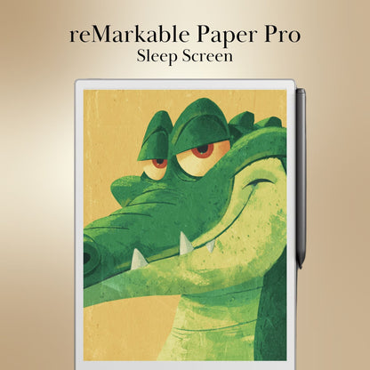 reMarkable Paper Pro & 2 — Cartoon Animals Sleep Screens