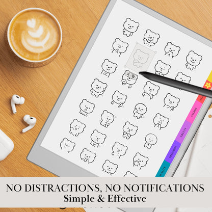 reMarkable Paper Pro & 2 — Emoji Sticker Pack, copy-paste