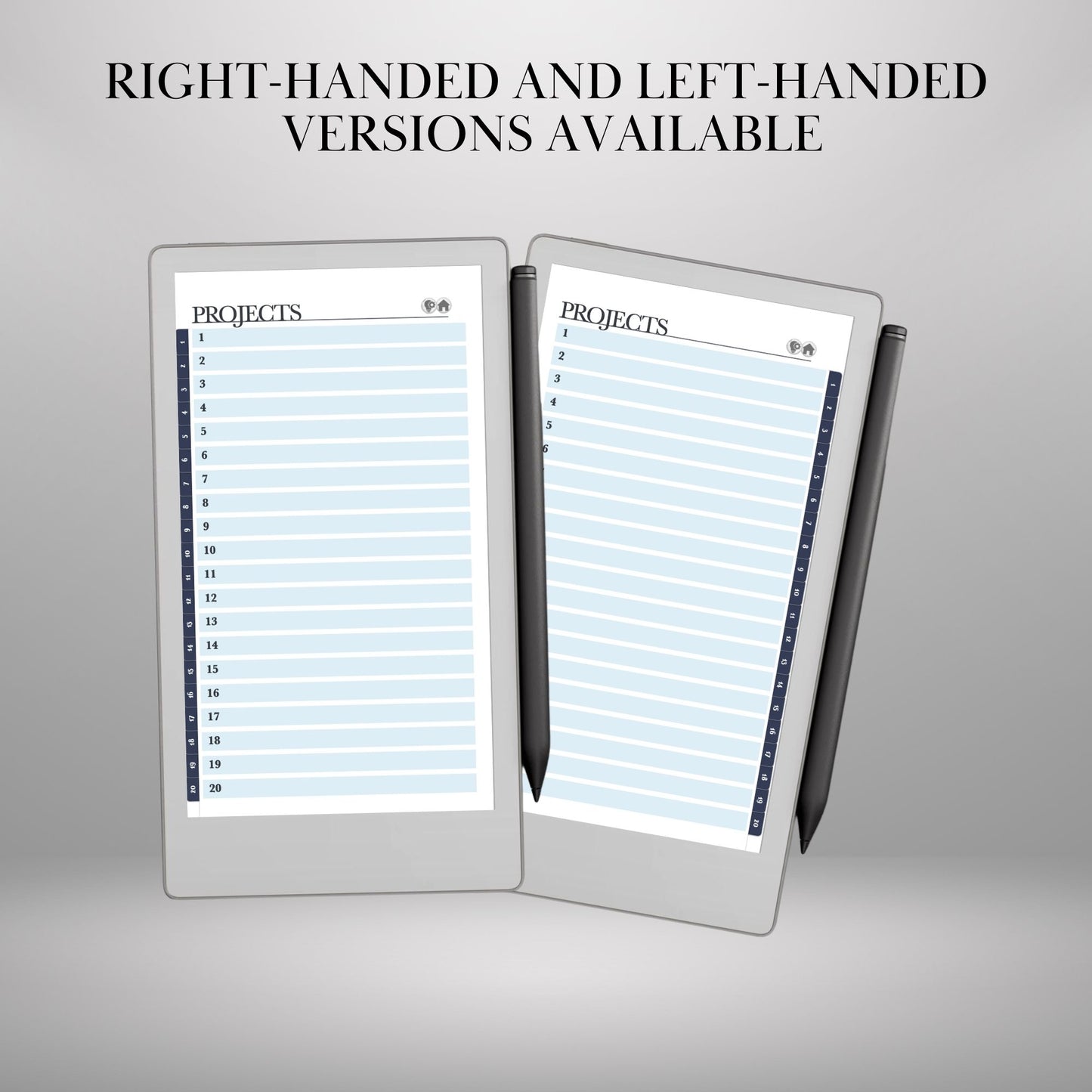 reMarkable Paper Pro Move — Project Management Planner, PMI & Gantt