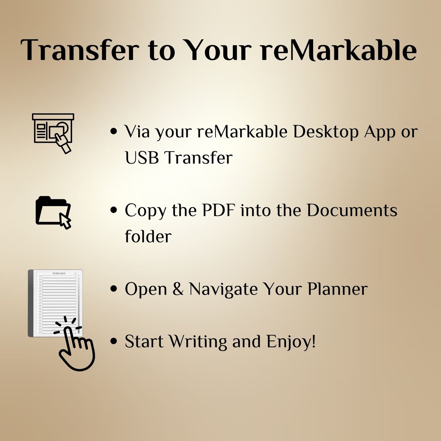 Kindle Scribe — To-Do Notebook, task tracker