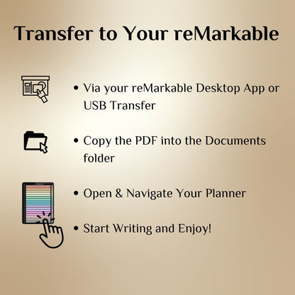 reMarkable Paper Pro & 2 — Dark Notebook, black theme