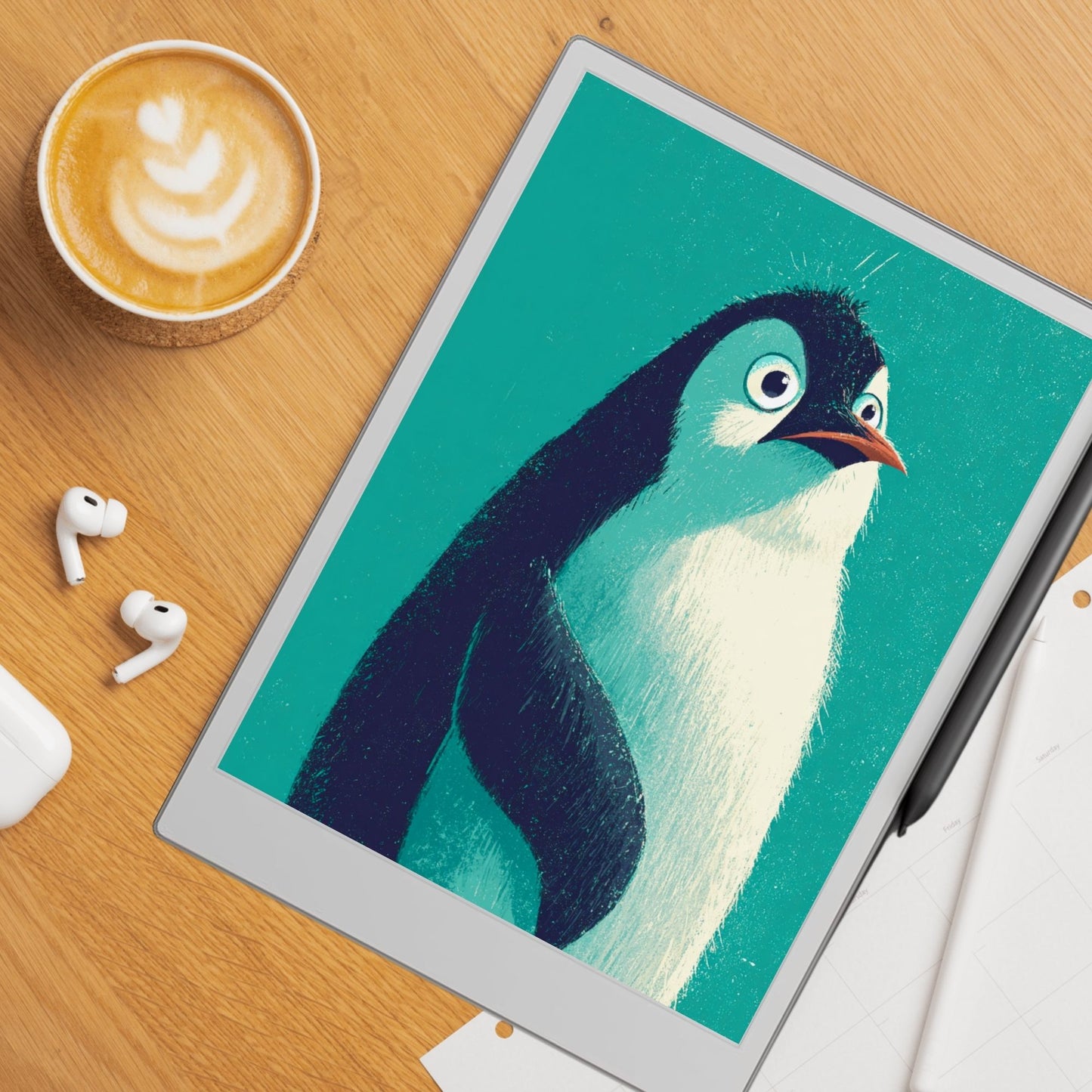 reMarkable Paper Pro & 2 — Cartoon Animals Sleep Screens