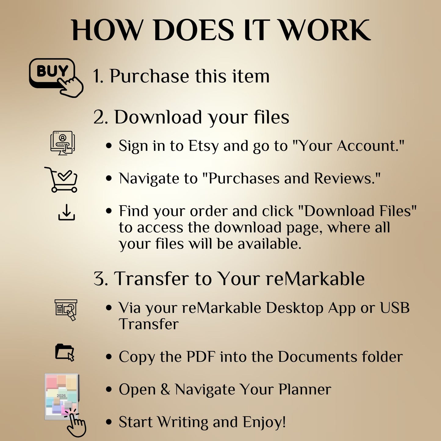 reMarkable Paper Pro — Weekly Planner 2027, dated calendar Sun & Mon start, portrait & landscape