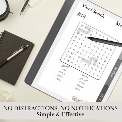 Kindle Scribe — Puzzle Bundle, 2400 brain games