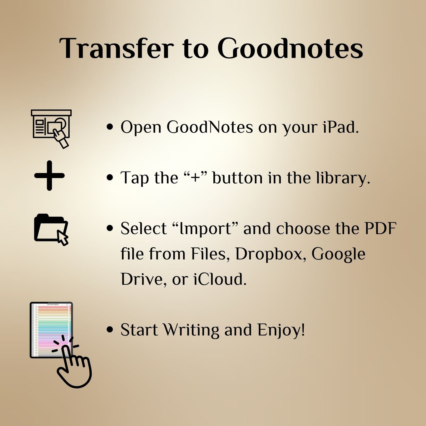 GoodNotes & Notability — To-Do Notebook, planner