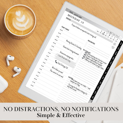 Supernote A5X A6X — Planner 2026